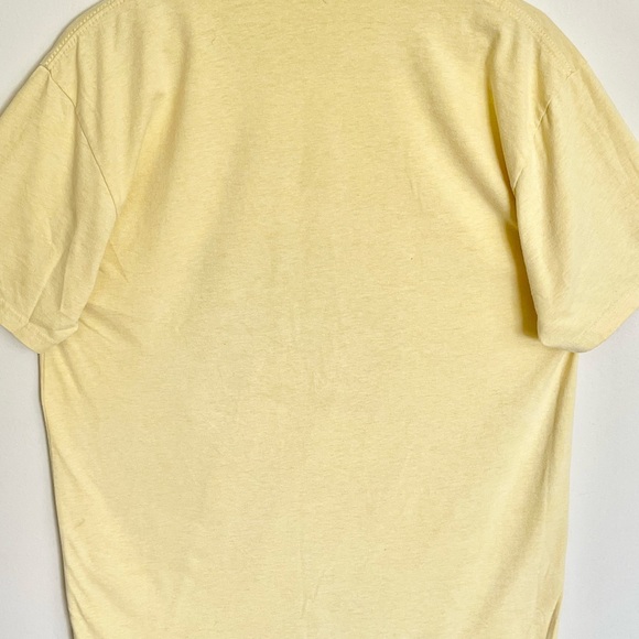 Anchorman Ron Burgundy Jogging or Yogging Retro Yellow T Shirt Adult size Large - Picture 8 of 10